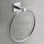 Gedy FJ70-13 Modern Round Chrome Towel Ring